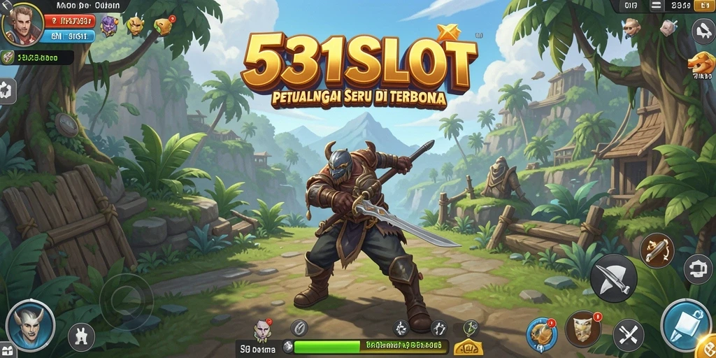 Tampilan gameplay <strong>531SLOT</strong> yang menyuguhkan dunia terbuka yang luas.