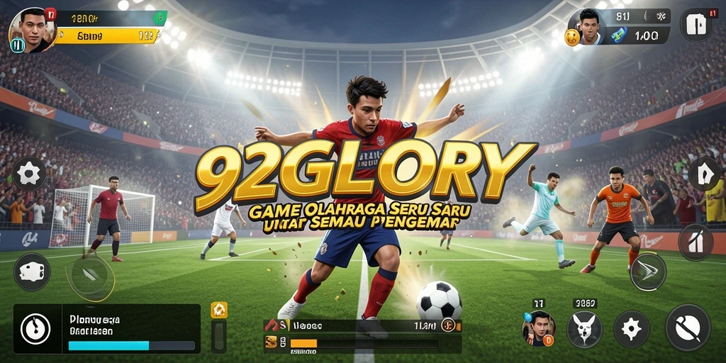 Tampilan gameplay <strong>92GLORY</strong> yang penuh aksi dan seru.