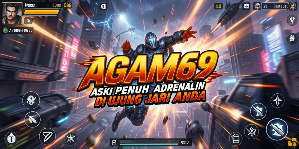 Tampilan aksi seru dalam gameplay AGAM69 yang menantang.