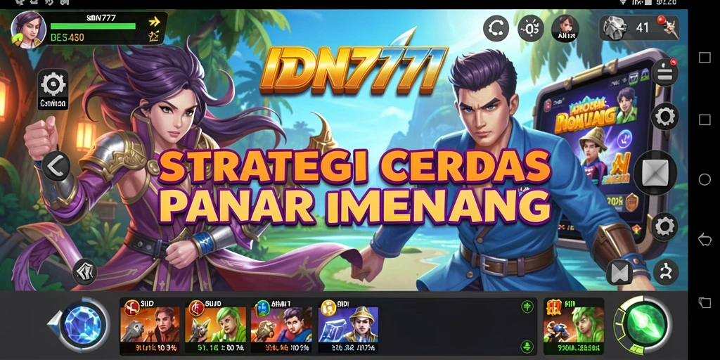 Tangkapan layar IDN777 menunjukkan gameplay yang penuh strategi dan aksi.