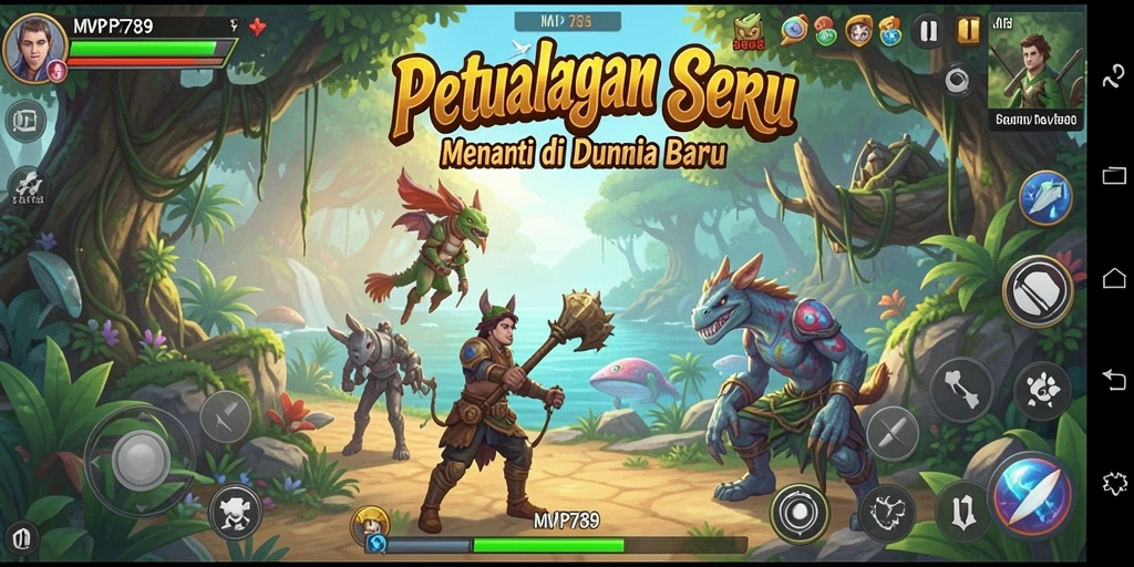 Tampilan gameplay MVP789 yang menakjubkan dan penuh aksi seru.