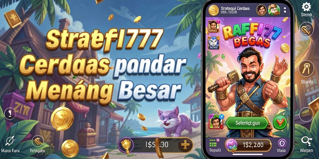 Tampilan gameplay menakjubkan dari RAFFI777 yang penuh strategi.