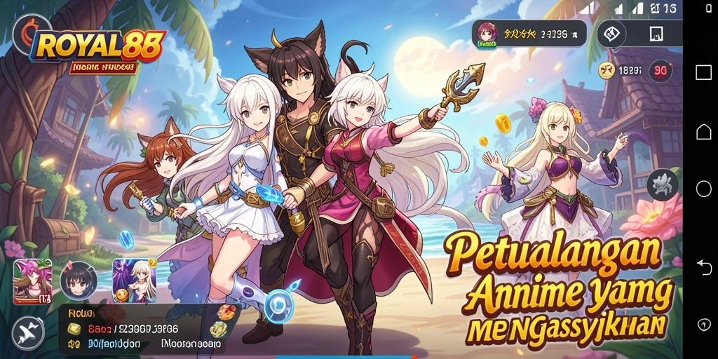 Gameplay seru dan penuh warna di ROYAL88.