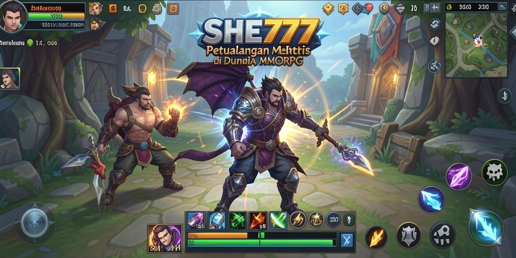 Tampilan gameplay seru dengan karakter dan lingkungan menarik.