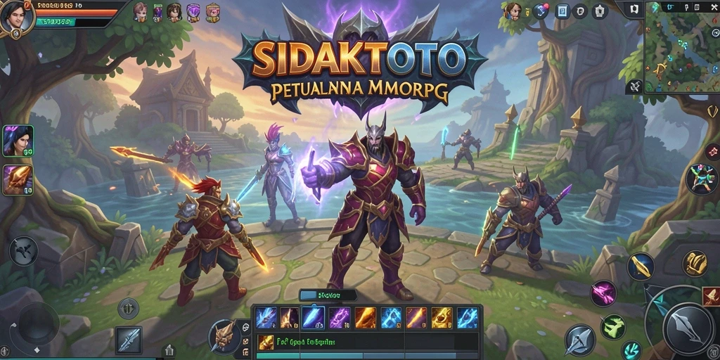 Tampilan gameplay menarik dari SIDAKTOTO dalam dunia MMORPG.