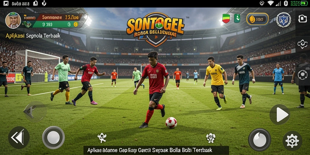 Gameplay seru di SONTOGEL dengan tim sepak bola favorit.